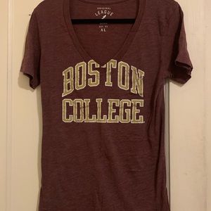 Boston College V neck T shirt